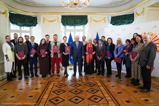 Prezydent spotkał się ze stypendystami artystycznymi [ZDJĘCIA]