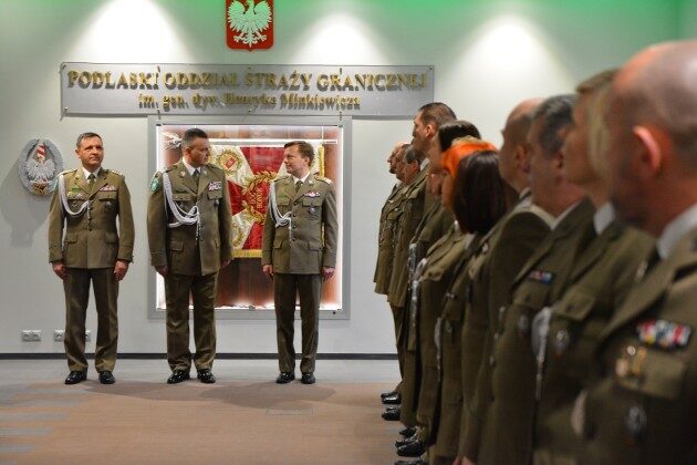 Mamy nowego komendanta Podlaskiego Oddziału Straży Granicznej!