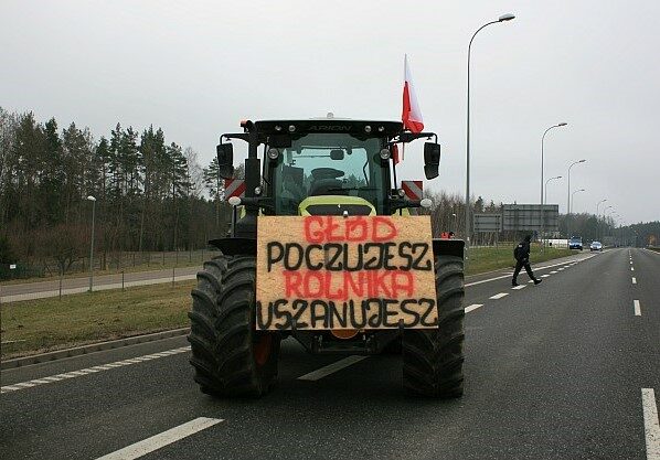 Protest rolników.  "Jedyne, co z tego wynika to dezorganizacja dnia dla mieszkańców"