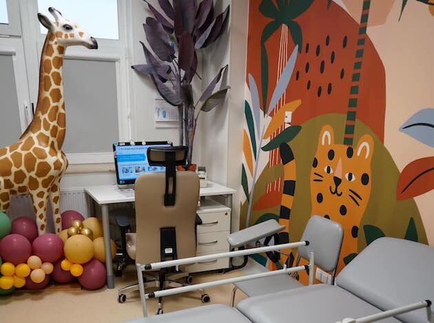 Nowy, kolorowy gabinet na Oddziale Onkologii Dziecięcej. To wręcz magiczne miejsce