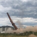 Wyburzali komin. Mogło dojść do tragedii