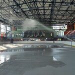 Uwaga ślisko! Trwają przygotowania do otwarcia lodowiska