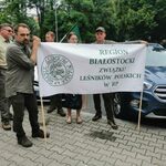 Koniec protestu leśników w stolicy Podlasia. Postulaty przekazali wojewodzie [ZDJĘCIA]