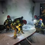 Dramatyczny pożar garażu. W środku znaleziono dwa ciała