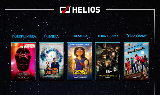 Majowe premiery i wydarzenia w kinach Helios. Co warto zobaczyć?