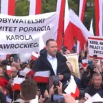 Karol Nawrocki w Białymstoku. Przyszły tłumy