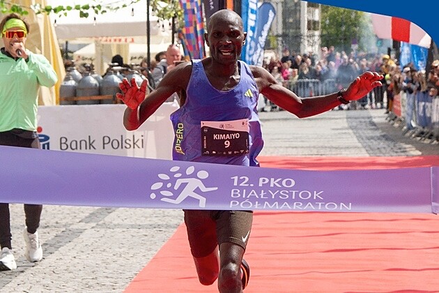 Ulice miasta opanowali biegacze. Odbył się 12. PKO Białystok Półmaraton