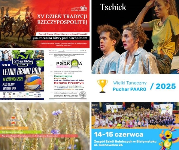 Nie masz planów na weekend? Zobacz wydarzenia z Białegostoku i okolic [PRZEGLĄD]