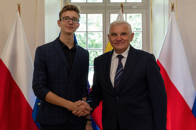 Jakub Klimiuk doceniony w konkursie. Wielkie wyróżnienie za serce do pomocy