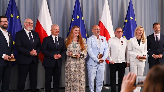 Aktorzy Teatru Dramatycznego z prestiżowymi odznaczeniami państwowymi [ZDJĘCIA]