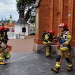 Pożar Archikatedry Białostockiej? Bez obaw, to tylko ćwiczenia