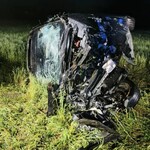 Dachowanie w Bohonikach. Za kierownicą pijana kobieta w ciąży