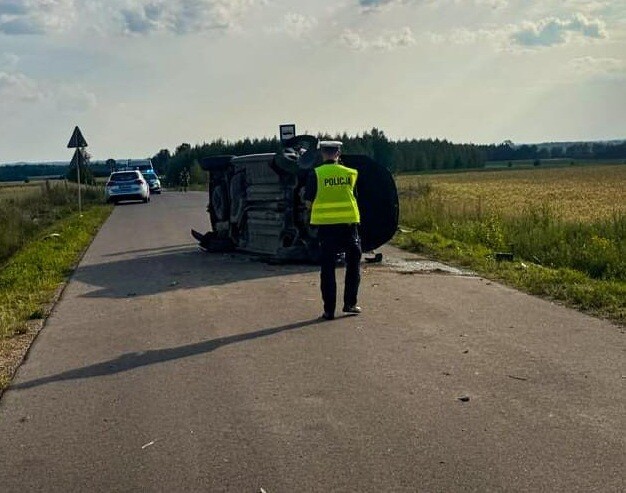 Seria wypadków na Podlasiu. Ranne dzieci, jedna osoba nie żyje