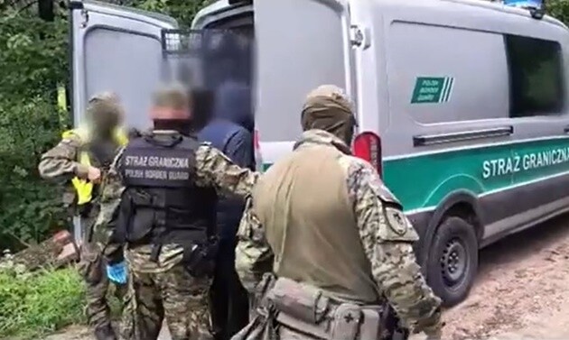 Kolejne zatrzymania po wprowadzeniu kontroli na granicy z Litwą. Zobacz nagranie