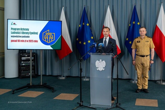 161 milionów dla Podlaskiego. Rusza największy program bezpieczeństwa od dekad