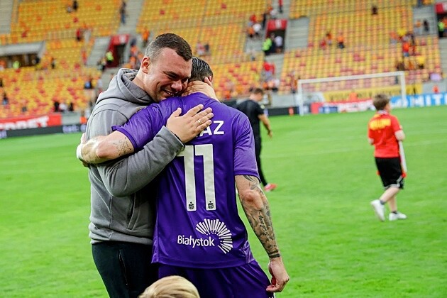 Siemieniec po meczu z Widzewem: Fart jest przypadkowy, na szczęście się pracuje