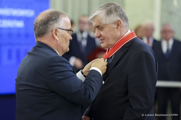 Krzysztof Jurgiel został odznaczony Krzyżem Komandorskim