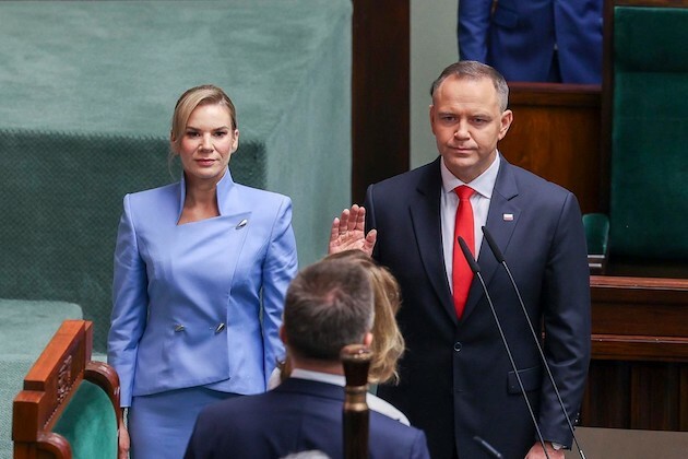 Karol Nawrocki złożył przysięgę. Jego orędzie wywołało sporo emocji