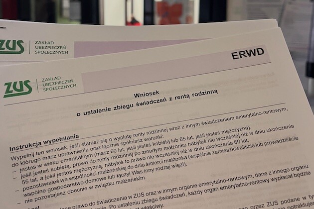 Ile wniosków o rentę wdowią złożono na Podlasiu?