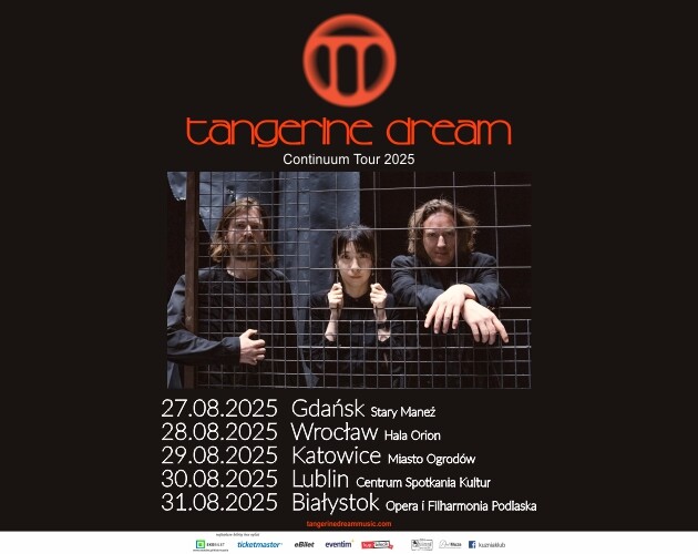 Legendarny Tangerine Dream wraca do Polski. Już wkrótce zagra w Białymstoku