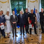Zareagowali bez wahania. Prezydent i wojewoda podziękowali za pomoc rannemu