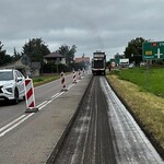 Ruszyła rozbudowa DK65 w Knyszynie. Będzie rondo i nowe chodniki