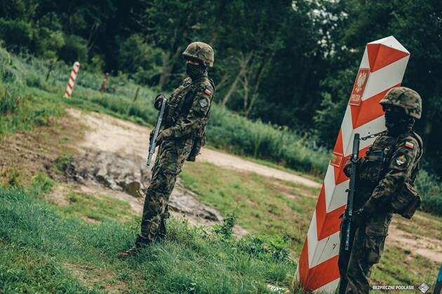 Atak na granicy z Białorusią. Polski żołnierz w szpitalu
