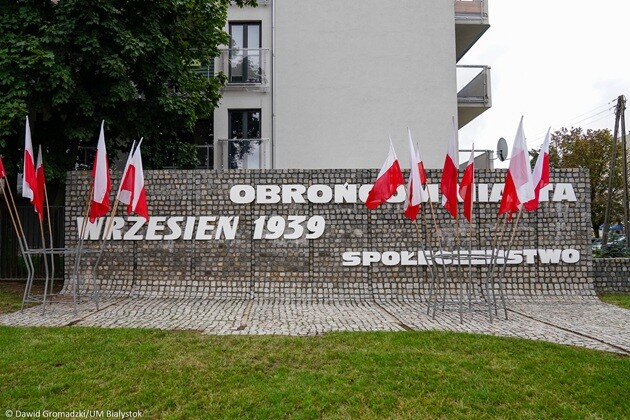 Białystok pamięta - 86. rocznica wybuchu II wojny światowej i obrony miasta