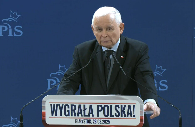 Jarosław Kaczyński w Białymstoku: Musimy przejąć pełnię władzy