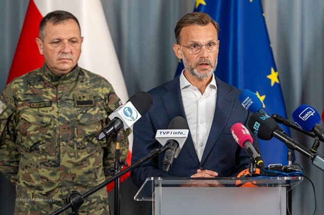 Wojewoda uspokaja. Nie znaleziono żadnych obiektów na terenie regionu