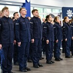 Podlaski garnizon rośnie w siłę. Kolejni policjanci dołączają do służby