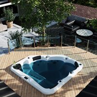 jacuzzi ogrodowe całoroczne zewnętrzne LORRAINE