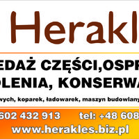 Herakles - Wózki widłowe, maszyny budowlane; konserwacja UDT