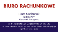 Biuro Rachunkowe Piotr Sacharuk