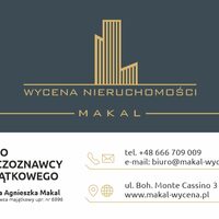 Wycena Nieruchomości Elżbieta Agnieszka Makal Rzeczoznawca Majątkowy Nr uprawnień 6896