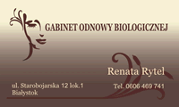 Gabinet Odnowy Biologicznej. Rytel Renata