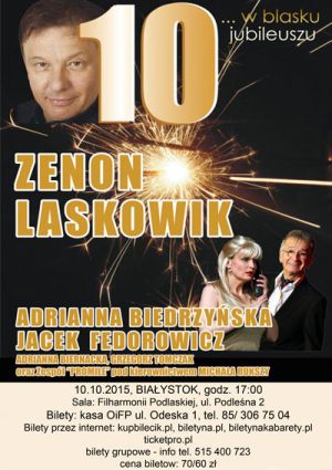 Zenon Laskowik - “W blasku Jubileuszu” - ODWOŁANY!!!