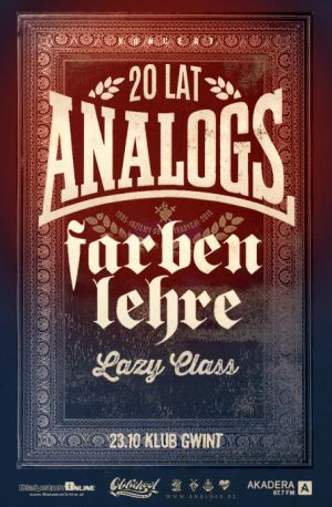 Koncert The Analogs i Farben Lehre