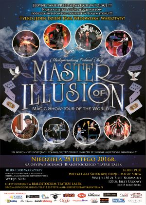 Międzynarodowy festiwal iluzji - Master of Illusion