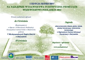 Konkurs na Najlepsze Wydawnictwo Turystyczne Województwa Podlaskiego 2015