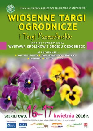 Wiosenne Targi Ogrodnicze i Targi Pszczelarskie