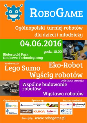 RoboGame - turniej robotów dla dzieci i młodzieży
