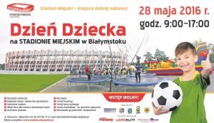 Dzień Dziecka na Stadionie Miejskim w Białymstoku