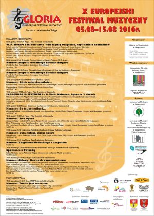  X edycja Europejskiego Festiwalu "Gloria"