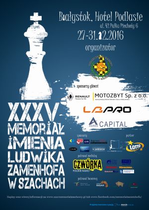 XXXV Międzynarodowy Memoriał im. Ludwika Zamenhofa w szachach
