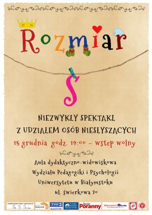 Spektakl "Rozmiar S."