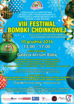VIII Festiwal Bombki Choinkowej