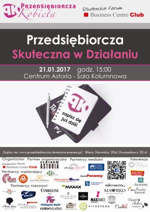 Przedsiębiorcza Kobieta - "Przedsiębiorcza skuteczna w działaniu"