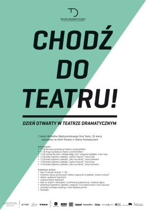 Chodź do Teatru! - Dzień Otwarty w Teatrze Dramatycznym