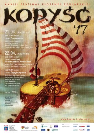 XXXIII Festiwal Piosenki Żeglarskiej Kopyść 2017